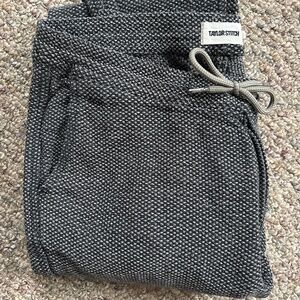 Taylor Stitch Apres Pant in charcoal sashiko size large